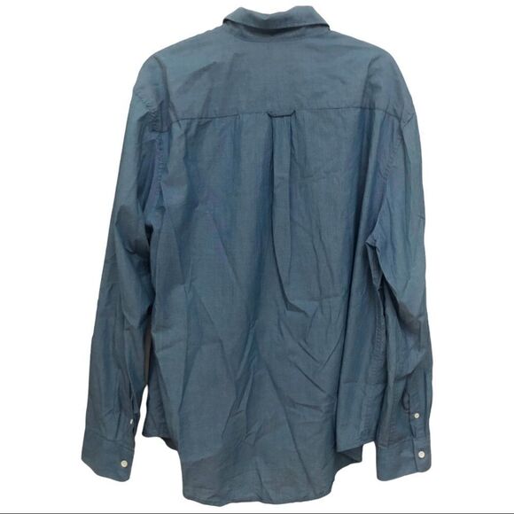 FREE ASSEMBLY DENIM Shirt, Blue Size XL - Picture 2 of 5